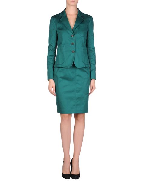 prada green suit